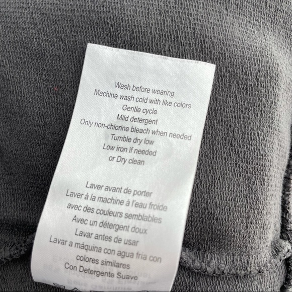 🎉HP🎉 Motherhood Maternity Sweatshirt Dress Gray Size M - Picture 8 of 8